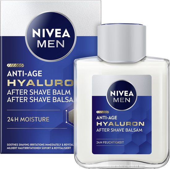NIVEA MEN Anti-Age Hyaluronsäure After Shave Balsam – 100 ml