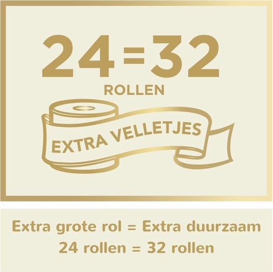 Page Puur Toiletpapier - 24 rollen - Extra duurzaam - Voordeelverpakking