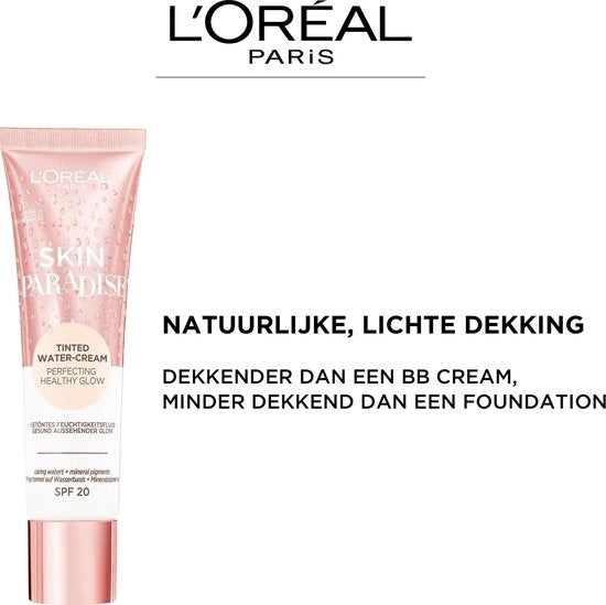 L'Oréal Paris Skin Paradise – 02 fair – Feuchtigkeitsspendende BB-Creme – 30 ml