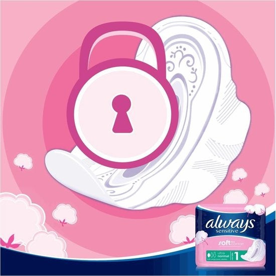 Always Sanitary Pads Normal 24 pieces