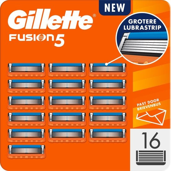 Gillette Fusion5 – 16 Stück – Rasierklingen – Verpackung beschädigt