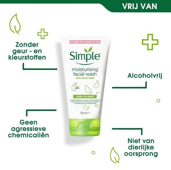 Simple Moisturizing Facial Wash - 150ml