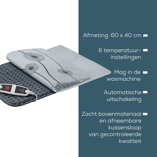 Beurer HK 125 XXL Cosy Grey Warmtekussen – Beschadigde verpakking