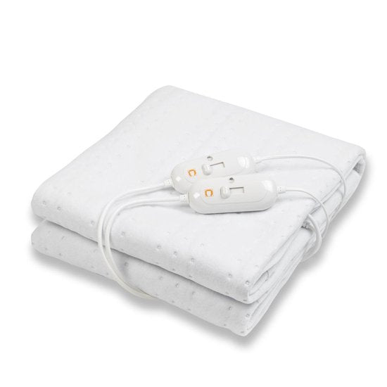 Cresta Care KTS102 Elektrische Warmtedeken 2 persoons machine wasbaar cosy fleece 160x140 cm- beschadigde verpakking