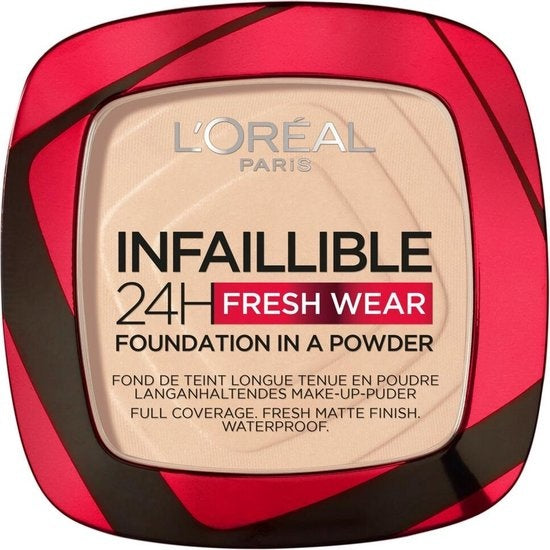 L'Oréal - Infaillible 24h Fresh Wear Powder Foundation - 20 Ivory