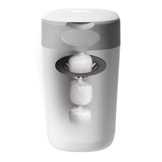 Tommee Tippee Twist & Click Luieremmer - Sangenic Tec - Wit