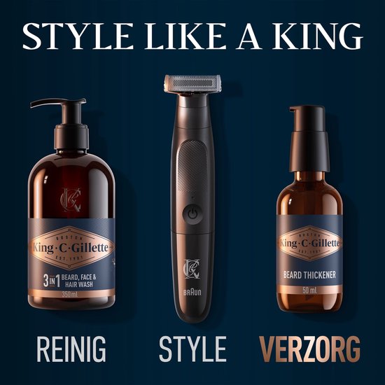 King C. Gillette Bartverdickungsserum – 50 ml