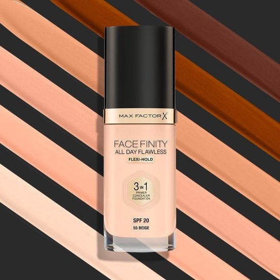 Max Factor Facefinity All Day Flawless 3-in-1 Liquid Foundation - 077 Soft Honey