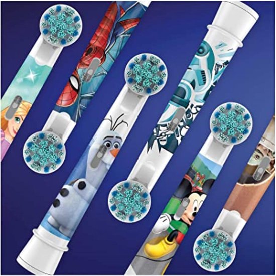 Oral-B Kids Opzetborstels - Met Disney Frozen-figuren - 8 Stuks - Verpakking beschadigd