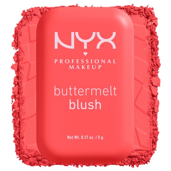 NYX Professional Makeup Buttermelt Blush – Alle Hauttypen – Angereichert mit Mango-, Mandel- und Sheabutter – Had Butta – 5 gr