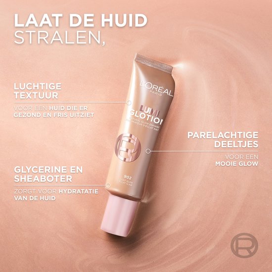 L’Oréal Paris Glotion 902 Light Glow - Natuurlijke Glow Enhancer voor een Stralende huid - 40ml