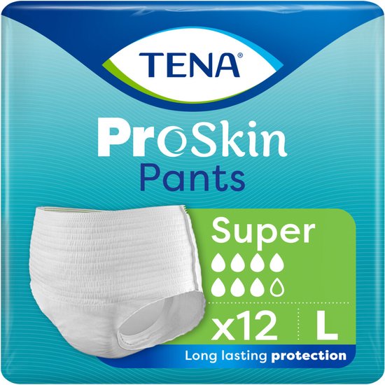 TENA Proskin Pants Super L 12 pieces