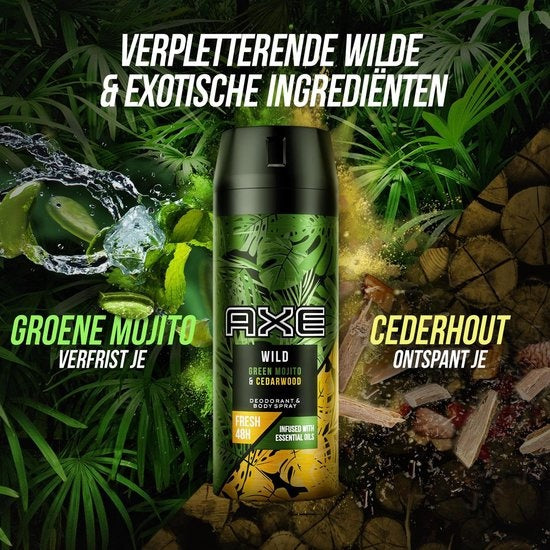 Ax Green Mojito &amp; Cedarwood Deodorant - 150 ml