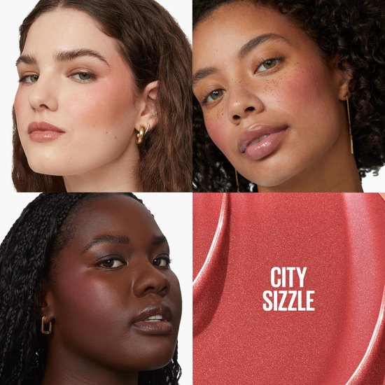 Maybelline New York Sunkissed Liquid Glow Blush - 6 City Sizzle
