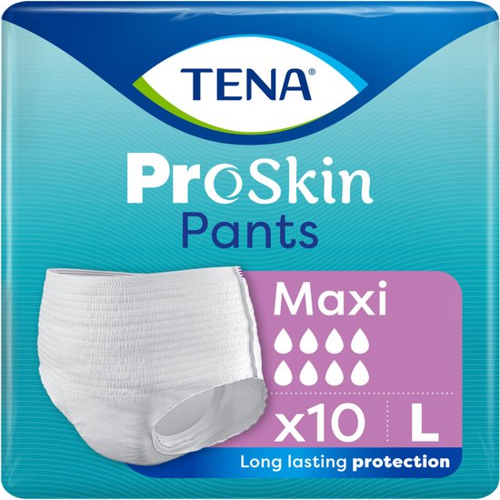 TENA Proskin Pants Maxi L 10 pieces
