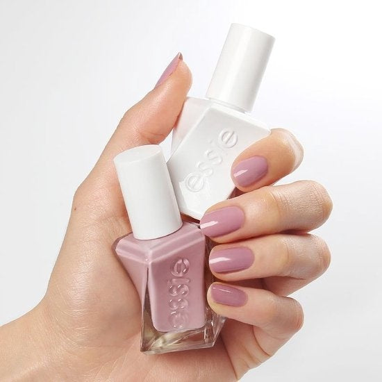 Essie Gel Couture – 130 Touch Up – rosa glänzender Nagellack mit Gel-Effekt – 13,5 ml