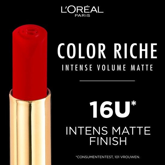 L'Oréal Paris Color Riche Intense Volume Matte Lippenstift – 480 Le Plum Dominant