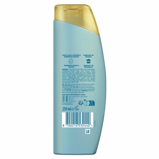 Head & Shoulders - Kalmeert-  Anti-roos Shampoo DERMAxPRO 250 ml