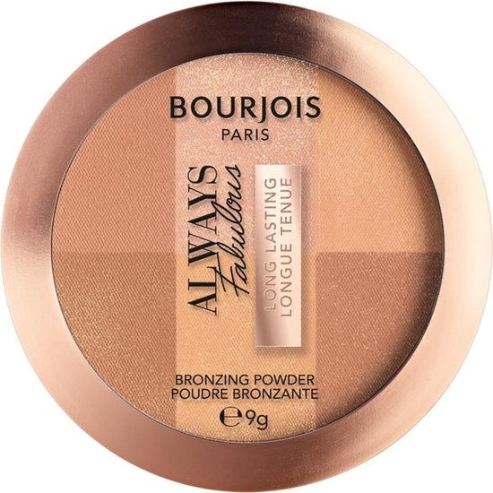 Bourjois Paris Always Fabulous Bronzing Powder Bronzer - 001 Medium