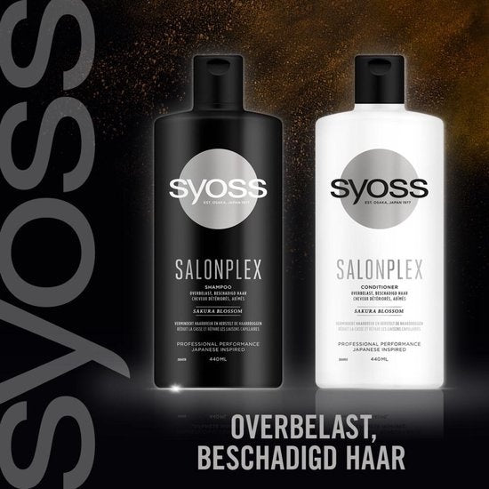 Syoss - Shampoo - Salonplex - Überlastetes, geschädigtes Haar - 440 ml