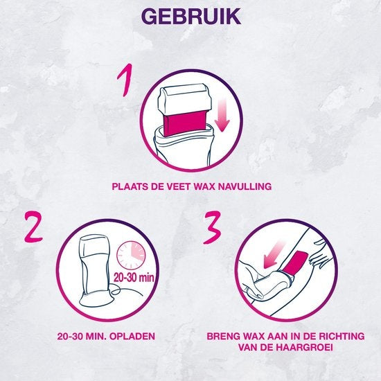 Veet - Easy Wax Armen En Benen Navulling - Verpakking beschadigd