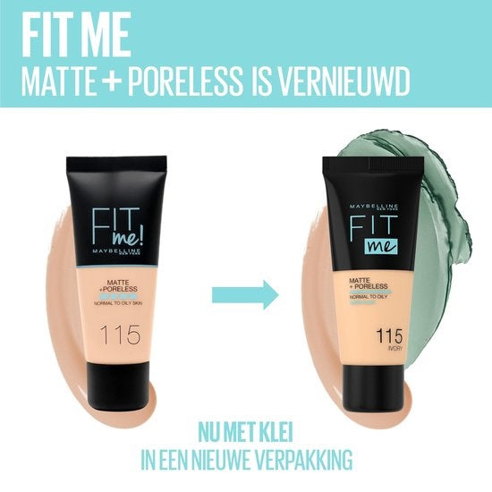 Maybelline Fit Me Matte &amp; Poreless Foundation - 332 Golden Caramel