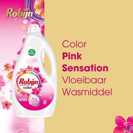 Robijn Flüssigwaschmittel Pink Sensation Color 1 Liter