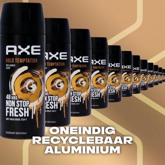 Axe Deodorant Body Spray Gold Temptation 150 ml