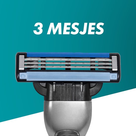 Gillette Mach 3 - Scheermesjes - 25 stuks - Verpakking beschadigd