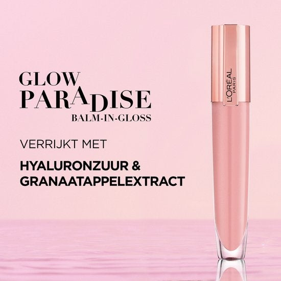 L'Oréal Paris Glow Paradise Balm in Glanz – 402 I Soar – Transparentes Rosa