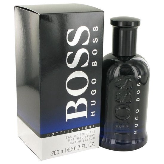 Hugo Boss Bottled Night 200 ml - Eau de toilette - Men's perfume - Packaging damaged