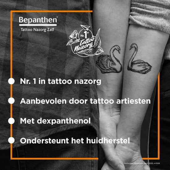 Bepanthen TATTOO Zalf voor verantwoorde zorg van de getatoeëerde huid, 30 gram