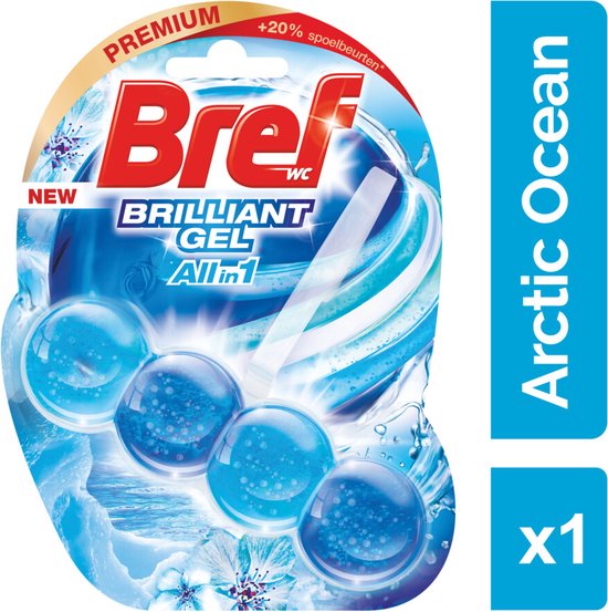 Bref - Toiletblok - Brilliant Gel - Arctic Ocean - 42g