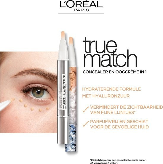 L'Oréal True Match Touche Magique DW12 Ivory Beige