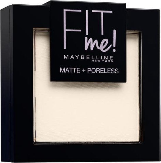 Maybelline Fit Me Matte & Poreless Foundation Poeder - 100 Warm Ivoor