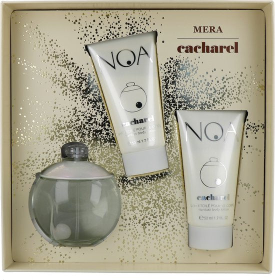 Cacharel Noa Eau de Toilette - 100ml Eau de Toilette - 2x 50 ml Body Lotion - Gift set 