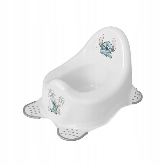 Keeeper Plaspotje Stitch - Anti Slip Plaspotje - Wit