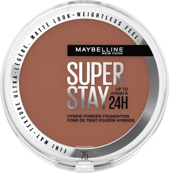 Maybelline New York - SuperStay 24H Hybrid Powder Foundation - 75