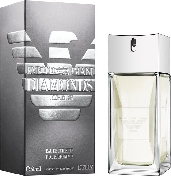 Emporio Armani Diamonds for Men Eau de toilette - Herengeur - 50ml - beschadigde verpakking