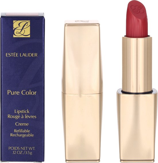 ESTEE LAUDER - Pure Color Creme Lipstick - 3.5 gr - Lipstick - 420  Rebellious Rose