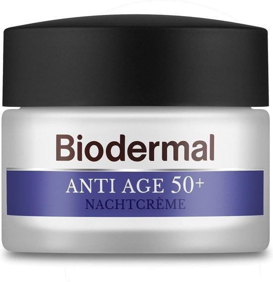 Biodermal Anti Age 50+ – Nachtcreme gegen Hautalterung – 50 ml