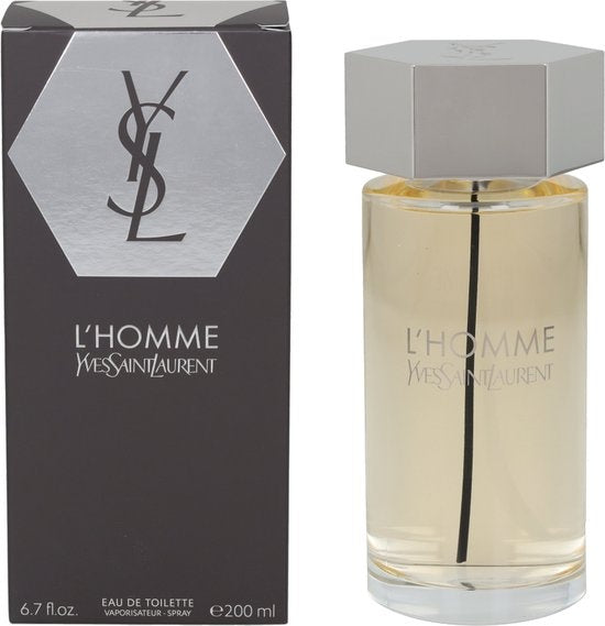 Yves Saint Laurent L'Homme 200 ml Eau de Toilette - Men's perfume - Packaging damaged