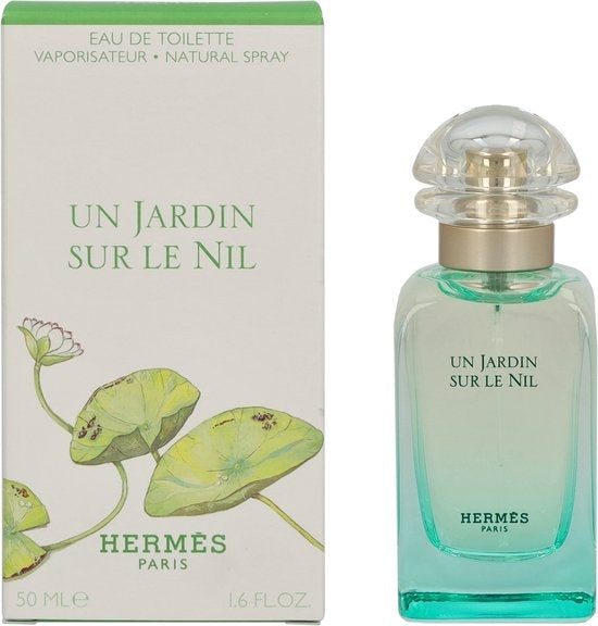 Hermès Un Jardin Sur Le Nil – 50 ml – Eau de Toilette Spray – Unisex-Parfüm – beschädigte Verpackung