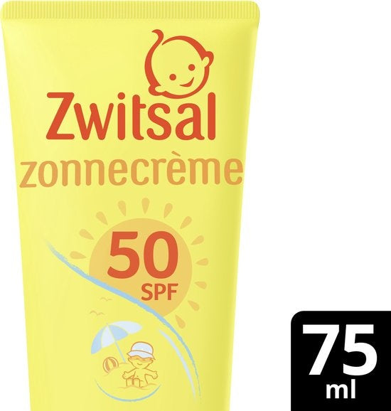 Zwitsal SPF 50+ Sunscreen - Water Resistant - 75 ml