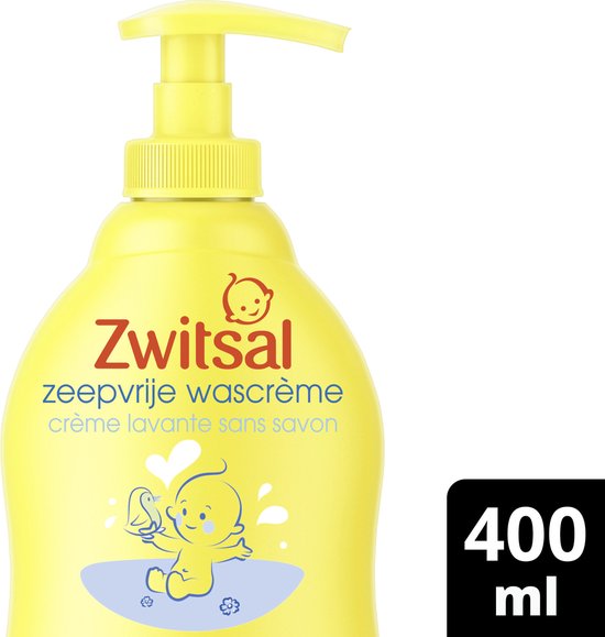 Zwitsal Soap-free Washing Cream 400 ml