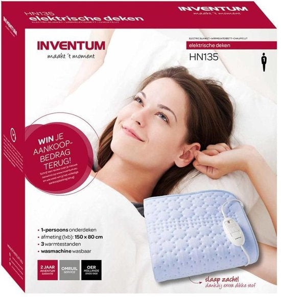 Inventum HN135 – Heizdecke – 150 x 80 cm – Verpackung beschädigt