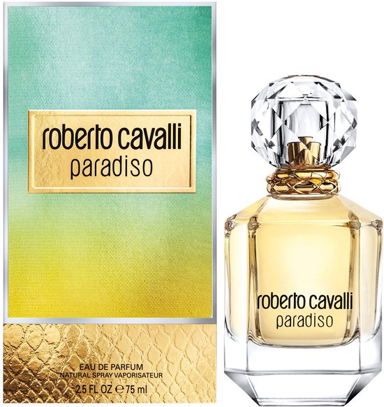 Roberto Cavalli Paradiso Eau de Parfum - 75ML - Beschadigde Verpakking