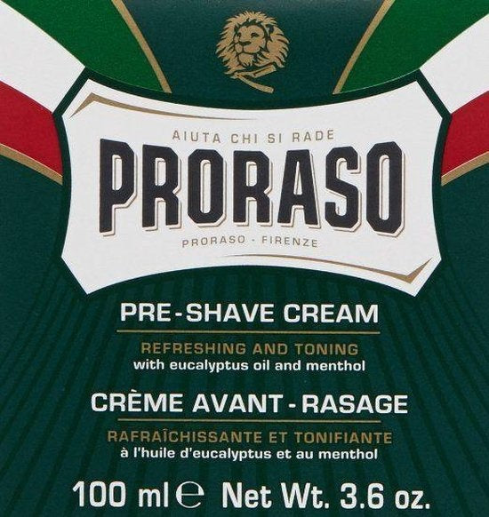 Proraso - Green - Pre-Shaving Cream - 100 ml