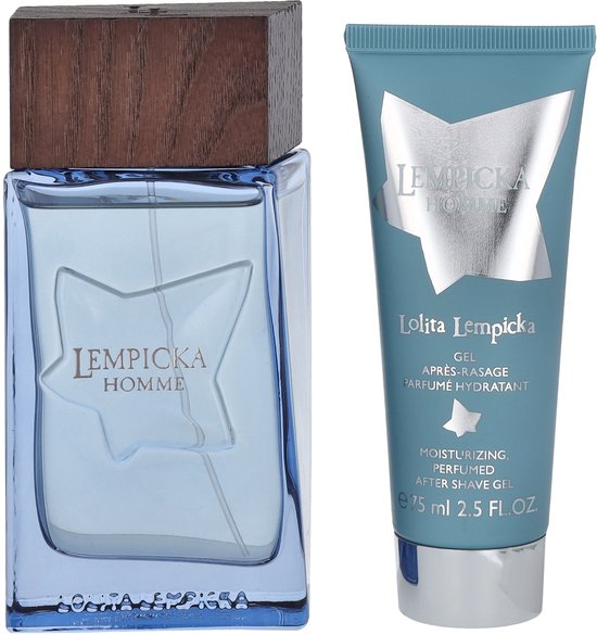 Lolita Lempicka Homme Eau De Toilette Spray 100ml Set 2 Pieces- Beschadigde verpakking