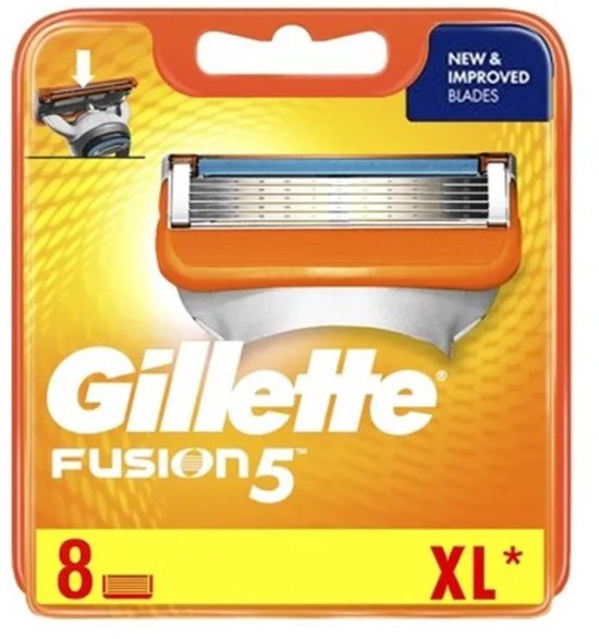 Gillette Fusion 5 - 8 Scheermesjes - Voor Mannen- Verpakking beschadigd